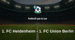 Bundesliga: 1. FC Heidenheim - 1. FC Union Berlin