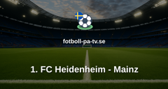 Bundesliga: 1. FC Heidenheim - Mainz