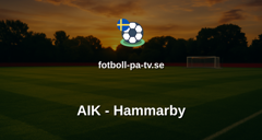Allsvenskan: AIK - Hammarby