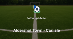 National League: Aldershot Town - Carlisle