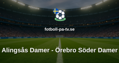 Elitettan: Alingsås Damer - Örebro Söder Damer