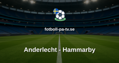 Europa League: Anderlecht - Hammarby