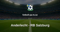 Europa League: Anderlecht - RB Salzburg