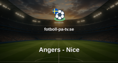 Ligue 1: Angers - Nice
