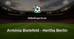 Bundesliga 2: Arminia Bielefeld - Hertha Berlin