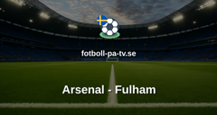 Premier League: Arsenal - Fulham