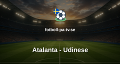 Serie A: Atalanta - Udinese
