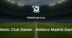 Primera División Femenina: Athletic Club Damer - Atlético Madrid Damer