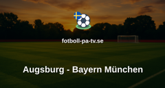Bundesliga: Augsburg - Bayern München