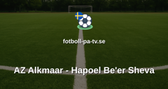 Europa League: AZ Alkmaar - Hapoel Be'er Sheva