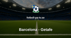 La Liga: Barcelona - Getafe