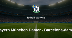 Womens Champions League: Bayern München Damer - Barcelona-damer