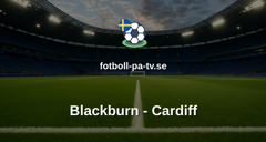 Championship: Blackburn - Cardiff