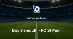 Träningsmatch: Bournemouth - FC St Pauli