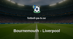 Premier League: Bournemouth - Liverpool