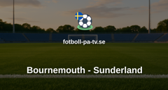 Premier League: Bournemouth - Sunderland
