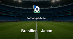 Fotbolls-VM: Brasilien - Japan