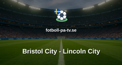 Championship: Bristol City - Lincoln City