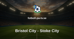 Championship: Bristol City - Stoke City