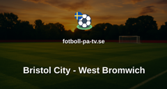 Championship: Bristol City - West Bromwich