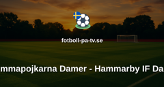Damallsvenskan: Brommapojkarna Damer - Hammarby IF Damer