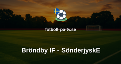 Superligan: Bröndby IF - SönderjyskE