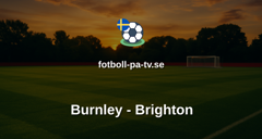 Premier League: Burnley - Brighton