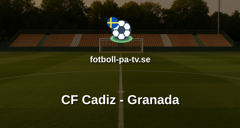 La Liga 2: CF Cadiz - Granada