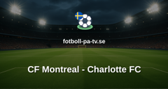 MLS: CF Montreal - Charlotte FC