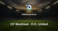 MLS: CF Montreal - D.C. United
