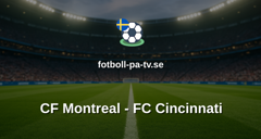 MLS: CF Montreal - FC Cincinnati