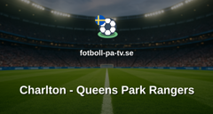 Championship: Charlton - Queens Park Rangers