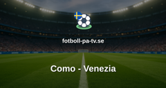 Serie A: Como - Venezia
