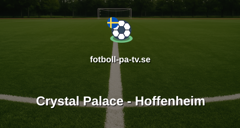 Europa League: Crystal Palace - Hoffenheim