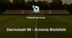 Bundesliga 2: Darmstadt 98 - Arminia Bielefeld
