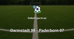 Bundesliga 2: Darmstadt 98 - Paderborn 07