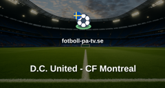 MLS: D.C. United - CF Montreal
