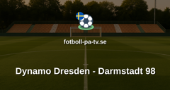 Bundesliga 2: Dynamo Dresden - Darmstadt 98