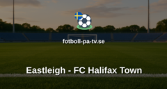 National League: Eastleigh - FC Halifax Town