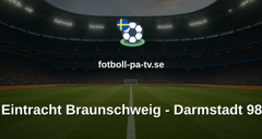 Bundesliga 2: Eintracht Braunschweig - Darmstadt 98