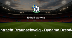 Bundesliga 2: Eintracht Braunschweig - Dynamo Dresden