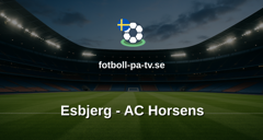 NordicBet Liga - Division 1 Danmark: Esbjerg - AC Horsens