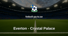 Premier League: Everton - Crystal Palace