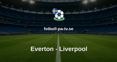 Premier League: Everton - Liverpool