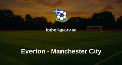 Premier League: Everton - Manchester City