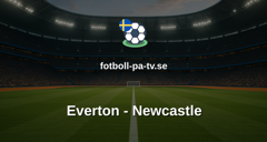 Träningsmatch: Everton - Newcastle