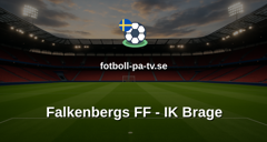 Superettan: Falkenbergs FF - IK Brage