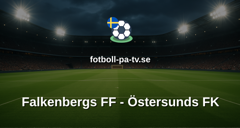 Superettan: Falkenbergs FF - Östersunds FK