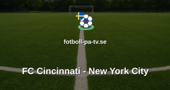 MLS: FC Cincinnati - New York City