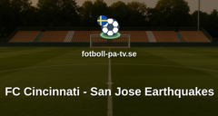 MLS: FC Cincinnati - San Jose Earthquakes